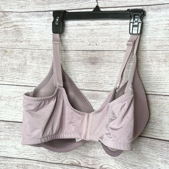 Lane Bryant Cacique Purple Lightly Lined T-Shirt Bra - Picture 4 of 5